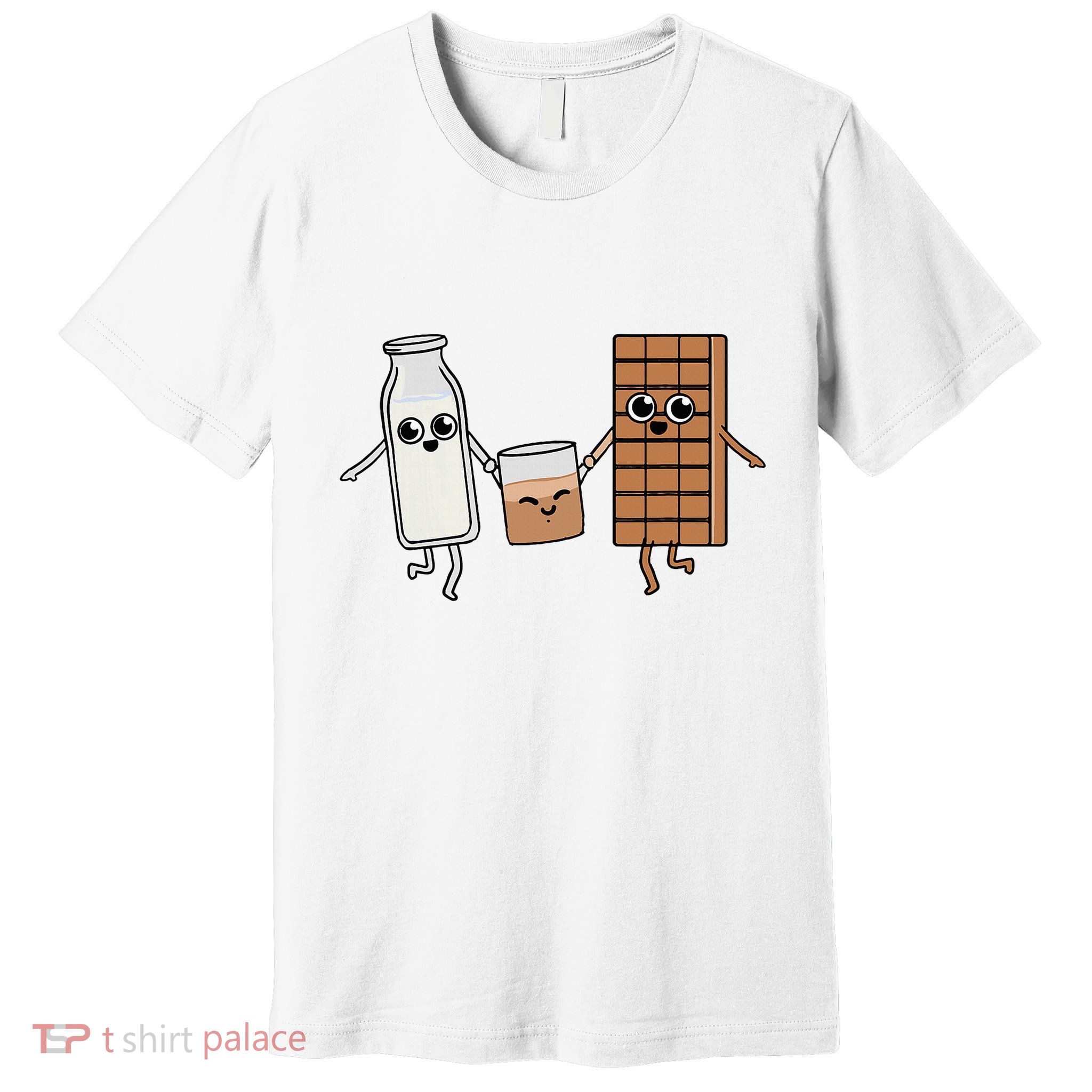 Kawaii Chocolate Milk Chocolate Milk Lover Premium T-Shirt