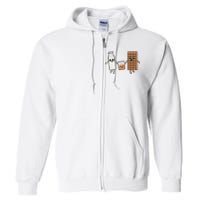 Kawaii Chocolate Milk Chocolate Milk Lover Full Zip Hoodie