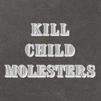 Kill Child Molesters ChildrenS Protection Statement Cotton Canvas Backpack