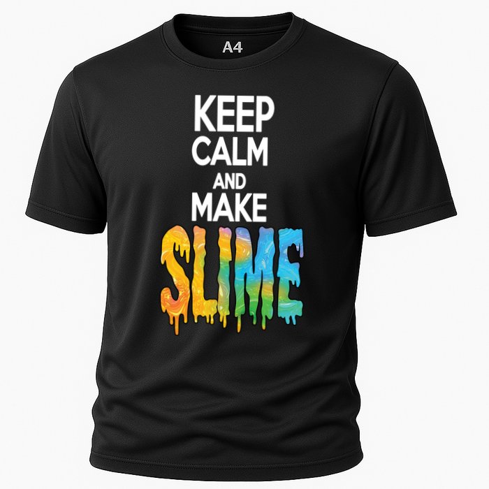 Keep Calm And Make Slime Performance Shirt