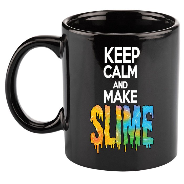 Keep Calm And Make Slime 11oz C Handle Ceramic Mug