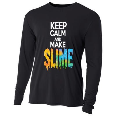 Keep Calm And Make Slime Cooling Performance Long Sleeve Crew