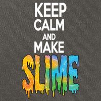 Keep Calm And Make Slime Cotton Canvas Backpack