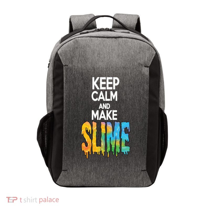 Keep Calm And Make Slime Vector Backpack
