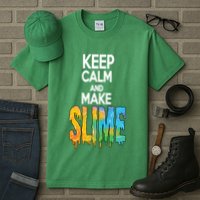 Keep Calm And Make Slime Tall T-Shirt