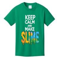 Keep Calm And Make Slime Kids T-Shirt