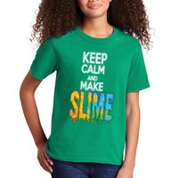 Keep Calm And Make Slime Kids T-Shirt