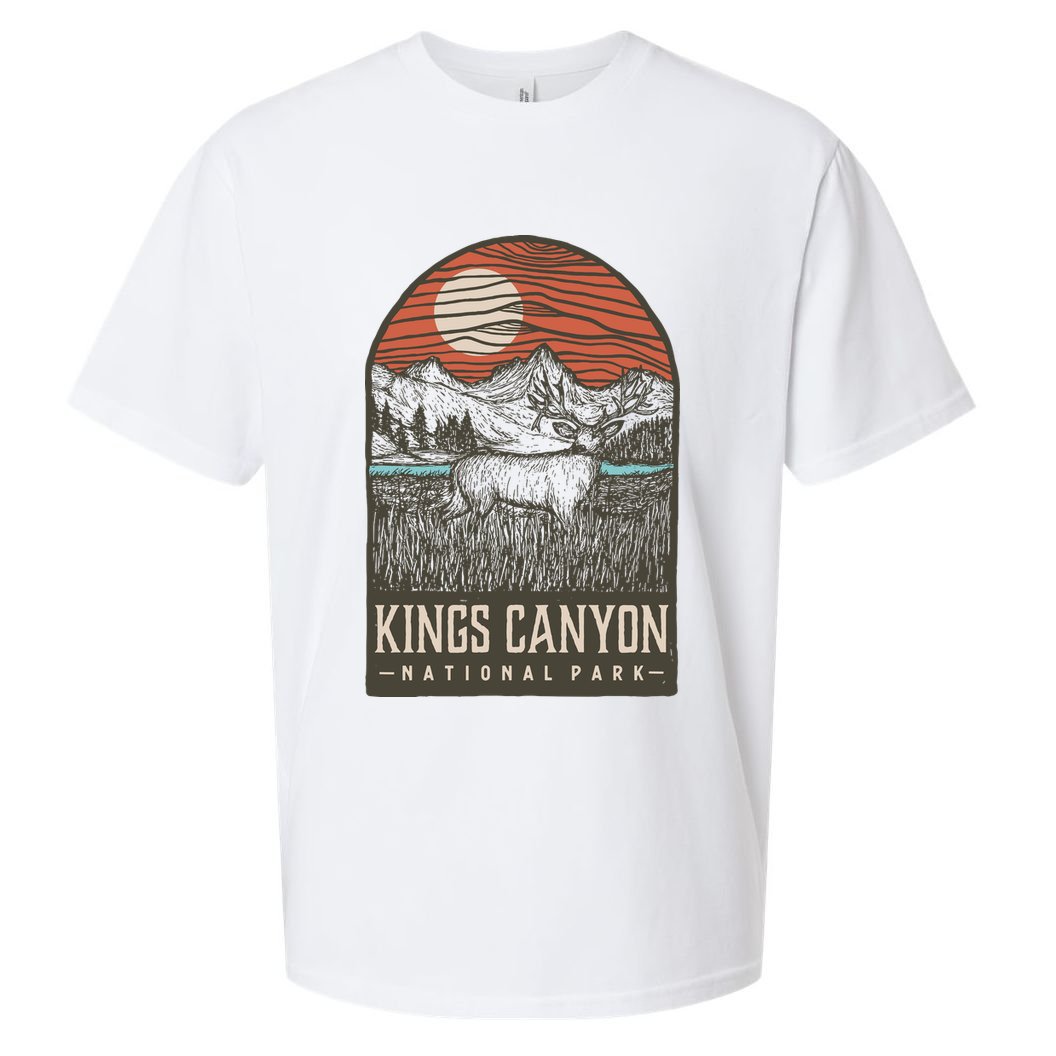 Kings Canyon National Park Sueded Cloud Jersey T-Shirt