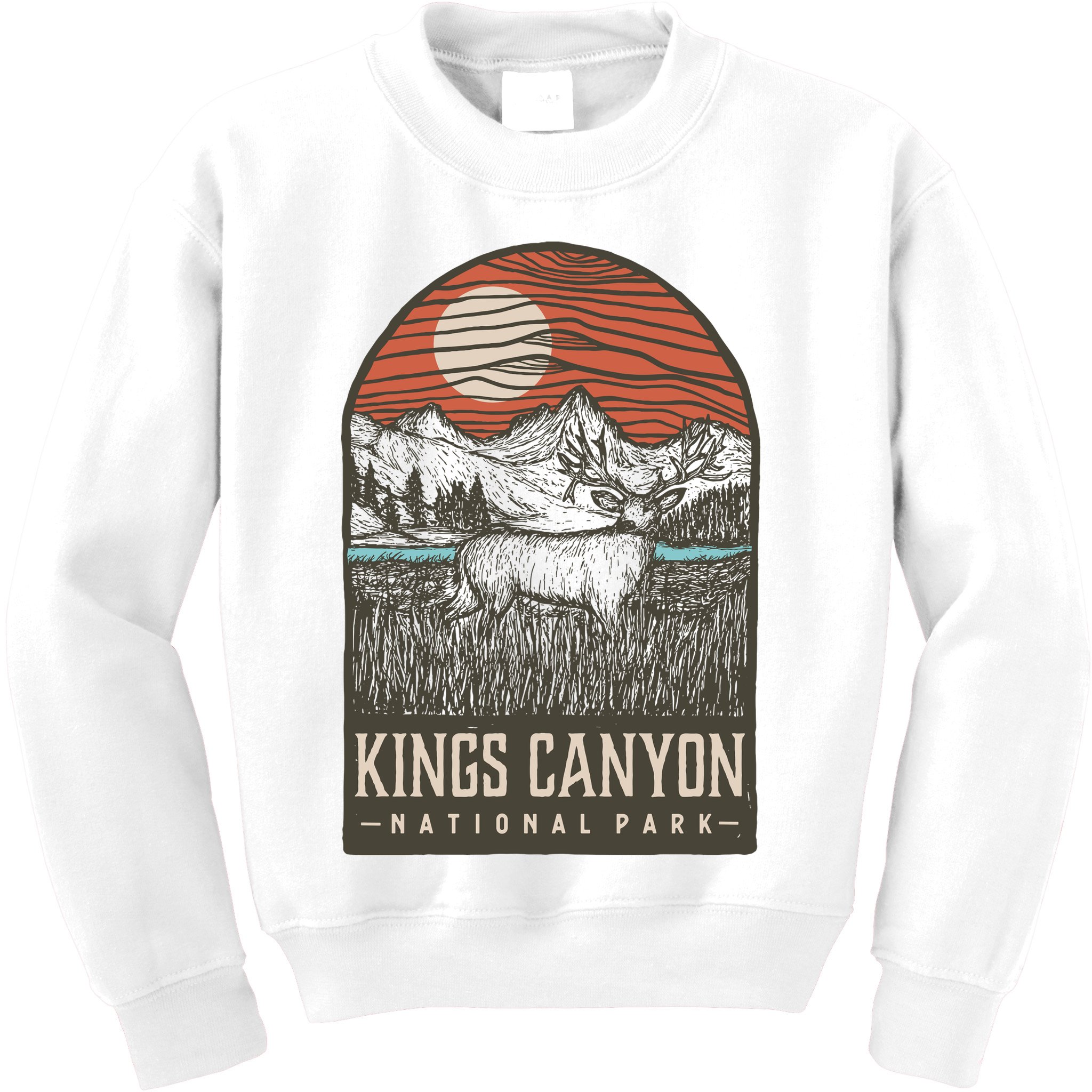 Kings Canyon National Park Kids Sweatshirt