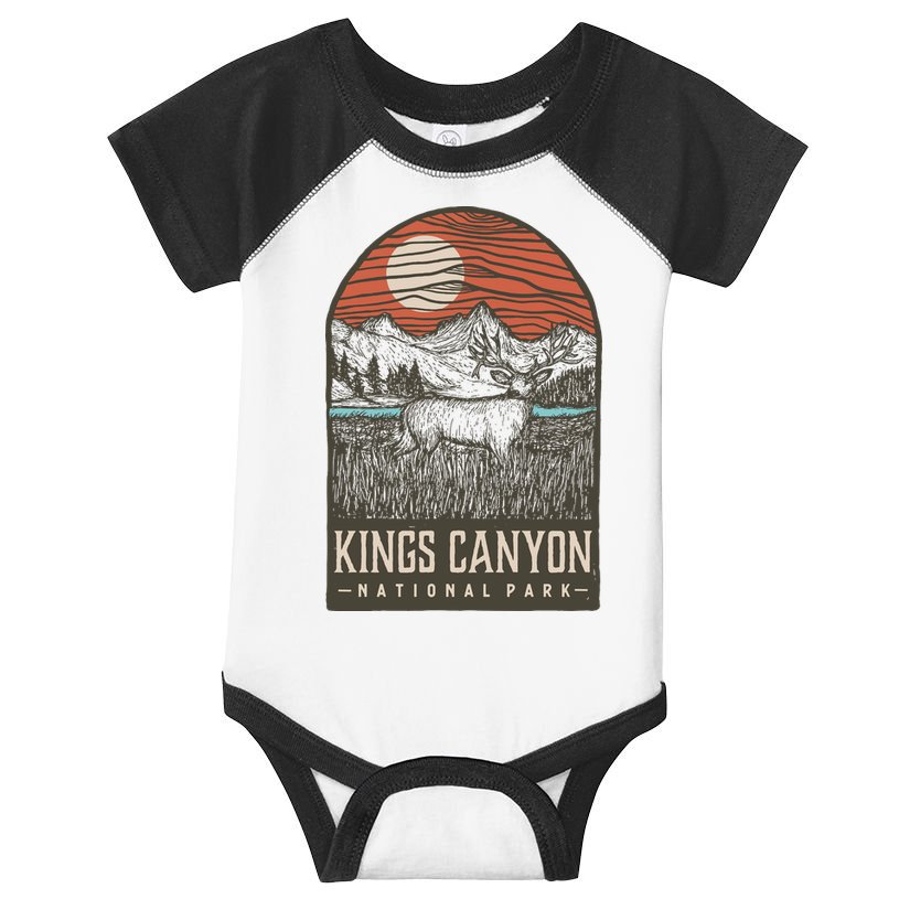 Kings Canyon National Park Infant Baby Jersey Bodysuit