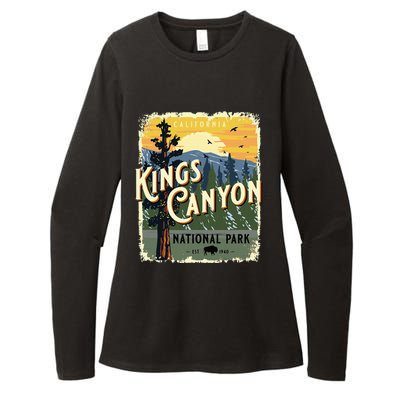 Kings Canyon National Park California Usa Womens CVC Long Sleeve Shirt