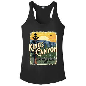 Kings Canyon National Park California Usa Ladies PosiCharge Competitor Racerback Tank