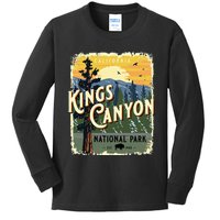 Kings Canyon National Park California Usa Kids Long Sleeve Shirt