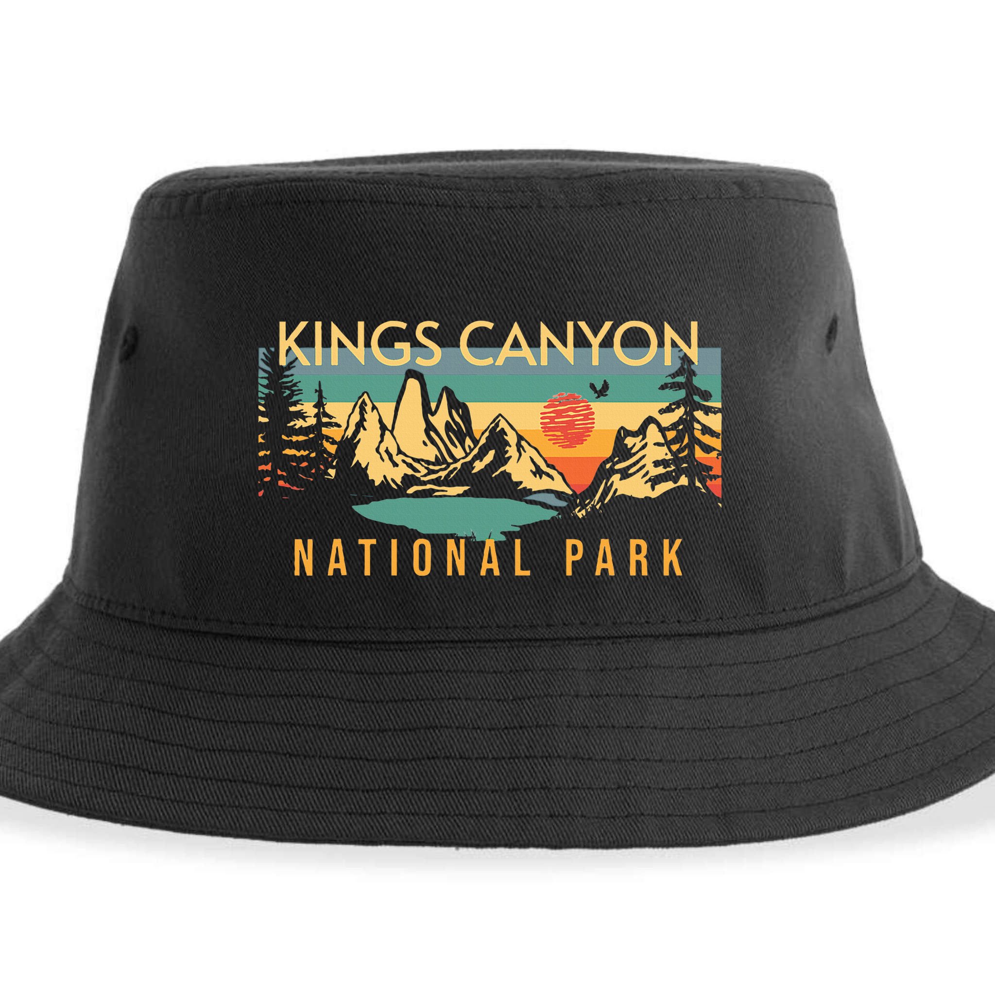 Kings Canyon National Park Sustainable Bucket Hat