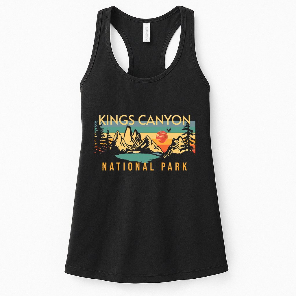 Kings Canyon National Park Womens Tank Top