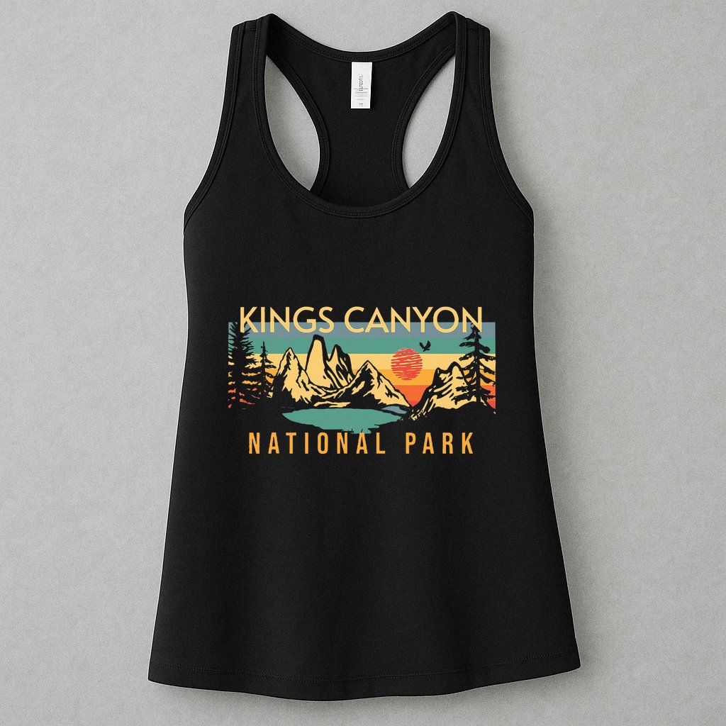 Kings Canyon National Park Womens Tank Top