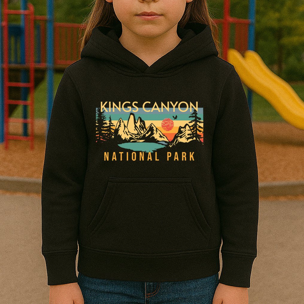 Kings Canyon National Park Kids Hoodie