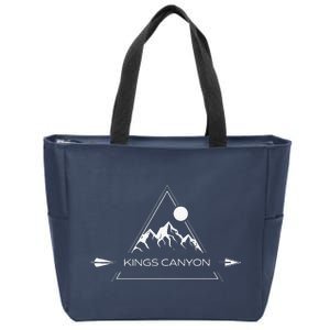 Kings Canyon National Park Sierra Nevada Mountains Zip Tote Bag