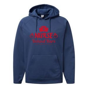 Kw1 Correctional Nurse Gift Performance Fleece Hoodie