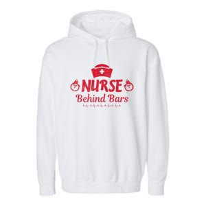 Kw1 Correctional Nurse Gift Garment-Dyed Fleece Hoodie