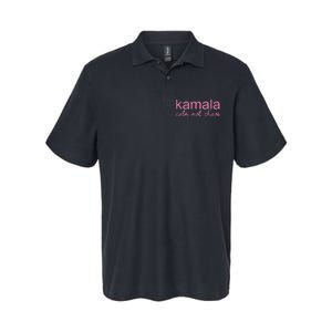 Kamala Calm Not Chaos Kamala Harris 2024 Softstyle Adult Sport Polo