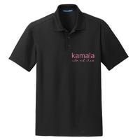 Kamala Calm Not Chaos Kamala Harris 2024 Dry Zone Grid Polo