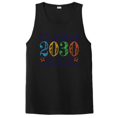 Kindergarten Class Of 2030 First Day At Kindergarten Gift PosiCharge Competitor Tank