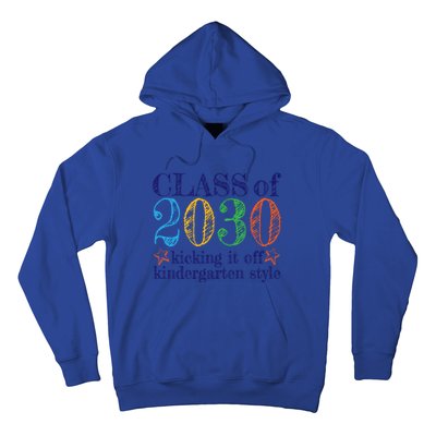 Kindergarten Class Of 2030 First Day At Kindergarten Gift Hoodie