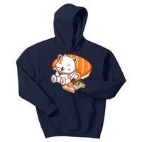 Kawaii Cat Otaku Japanese Sushi Gift Girls Teenager Kids Hoodie