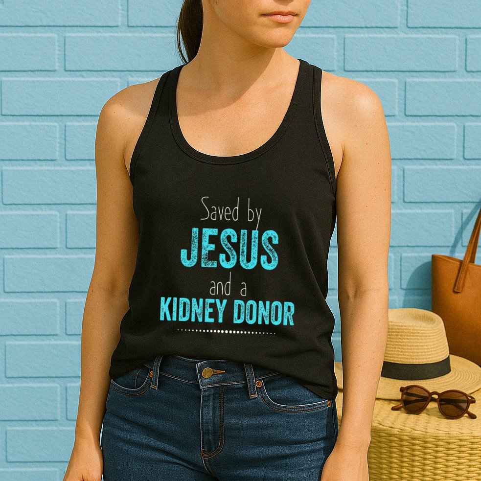 Kidney Christian Organ Donor Transplant Womens Tank Top
