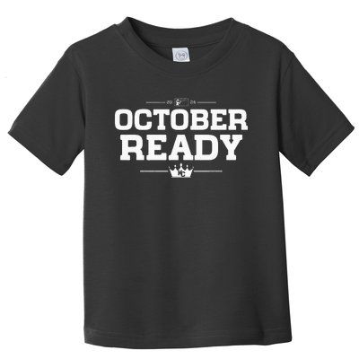 Kansas City October Ready Kc Blue Toddler T-Shirt