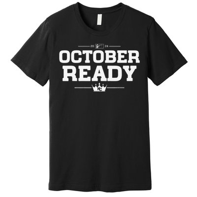 Kansas City October Ready Kc Blue Premium T-Shirt