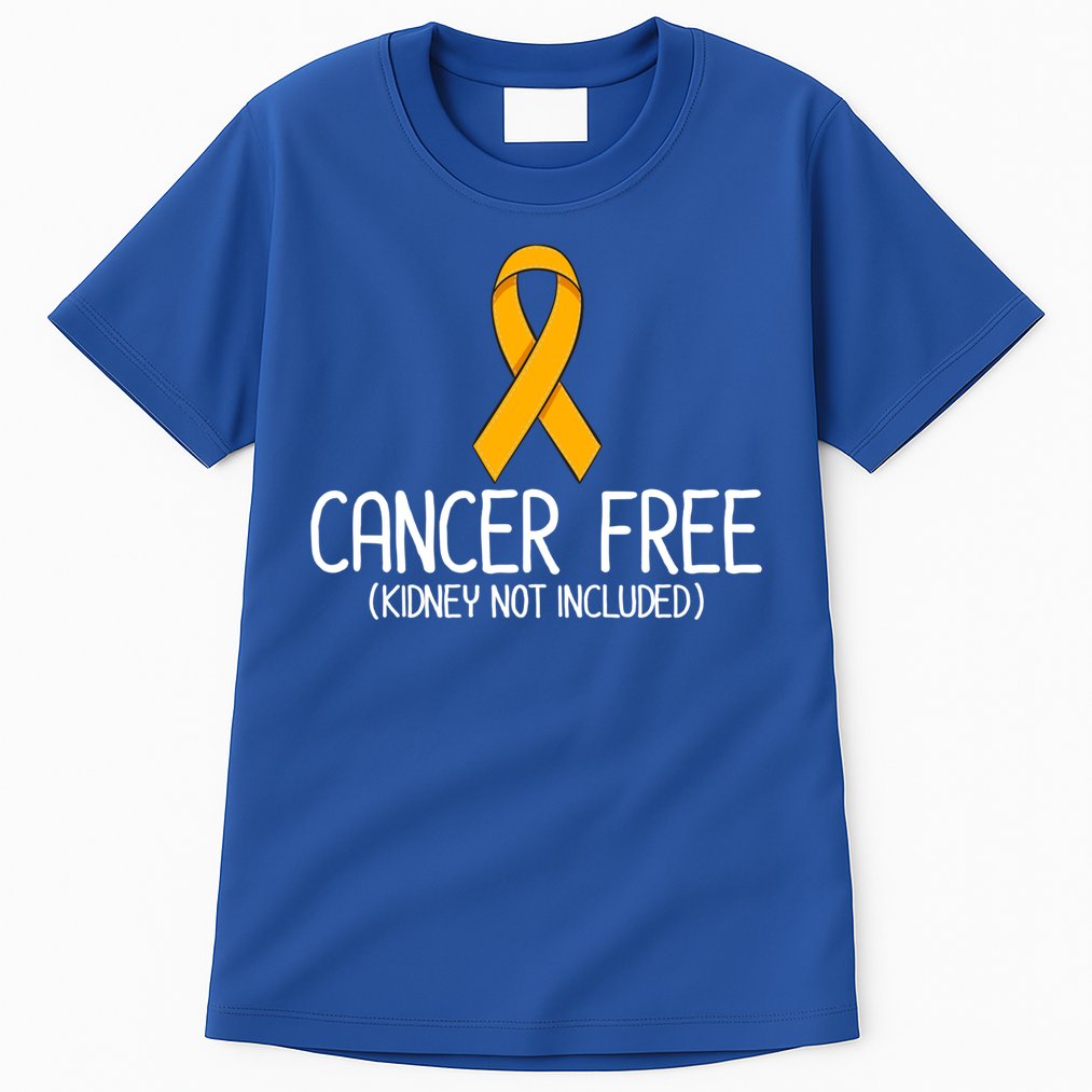 Kidney Cancer Orange Ribbon Awareness Survivor Gift Tall T-Shirt