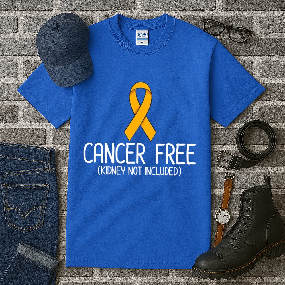 Kidney Cancer Orange Ribbon Awareness Survivor Gift Tall T-Shirt