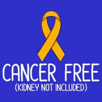 Kidney Cancer Orange Ribbon Awareness Survivor Gift Tall T-Shirt