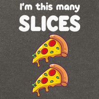 Kids Cute Pizza 2nd Birthday Im This Many Slices 2 Year Old Cotton Canvas Backpack