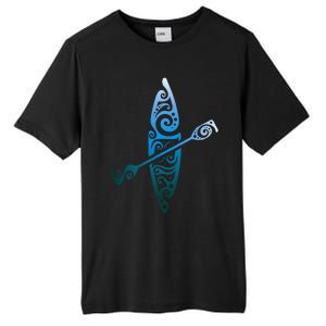 Kayaker Canoeing Paddling Tall Fusion ChromaSoft Performance T-Shirt