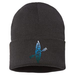 Kayaker Canoeing Paddling Sustainable Knit Beanie