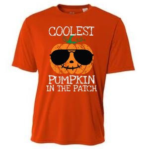 Kids Coolest Pumpkin In The Patch Halloween Boy Girls Teens 7042 Cooling Performance Crew T-Shirt