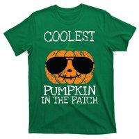 Kids Coolest Pumpkin In The Patch Halloween Boy Girls Teens 7042 T-Shirt