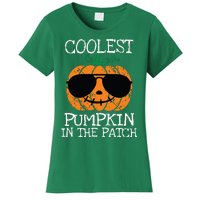 Kids Coolest Pumpkin In The Patch Halloween Boy Girls Teens 7042 Women's T-Shirt