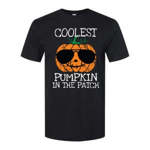 Kids Coolest Pumpkin In The Patch Halloween Boy Girls Teens 7042 Softstyle CVC T-Shirt