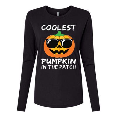 Kids Coolest Pumpkin In The Patch Halloween Boy Girls Teens Womens Cotton Relaxed Long Sleeve T-Shirt