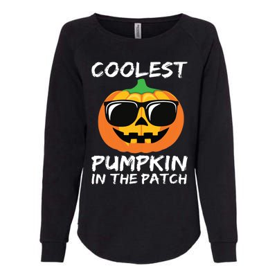 Kids Coolest Pumpkin In The Patch Halloween Boy Girls Teens Womens California Wash Sweatshirt