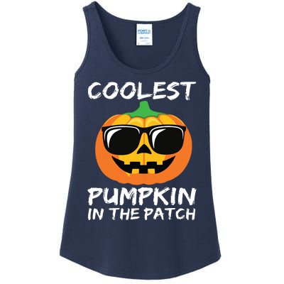 Kids Coolest Pumpkin In The Patch Halloween Boy Girls Teens Ladies Essential Tank