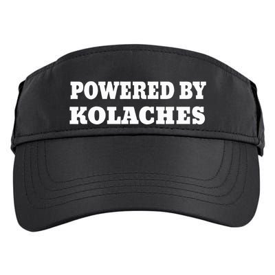 Kolache Czech Powered By Kolaches Adult Drive Performance Visor