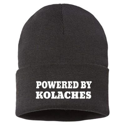 Kolache Czech Powered By Kolaches Sustainable Knit Beanie