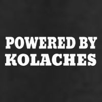 Kolache Czech Powered By Kolaches Golf Towel