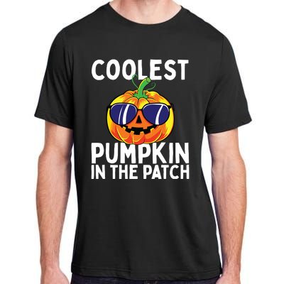 Kids Coolest Pumpkin In The Patch Halloween Boy Girls Teens Adult ChromaSoft Performance T-Shirt