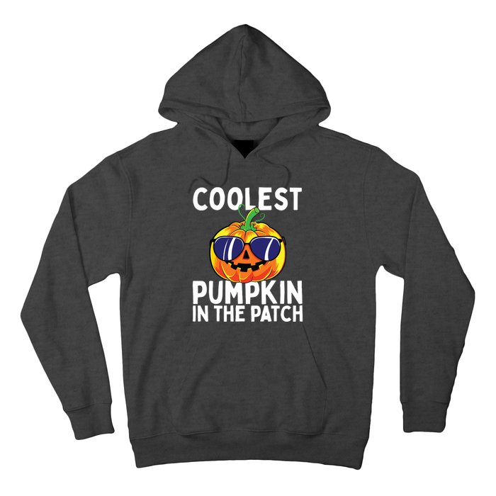 Kids Coolest Pumpkin In The Patch Halloween Boy Girls Teens Hoodie